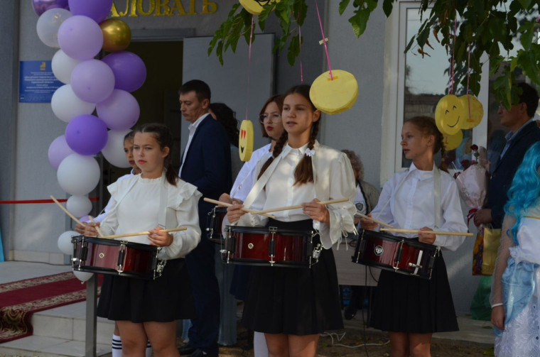 Торжественное открытие обновленного Дома детского творчества.